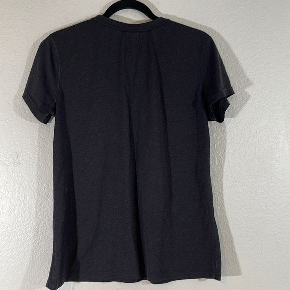 NIKE Dri-fit Athletic V-Neck Crewneck Short Sleeve T-Shirt Size Large - Picture 2 of 3